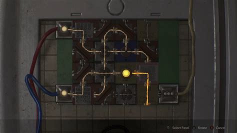 resident evil 2 power panel puzzle 2nd run claire